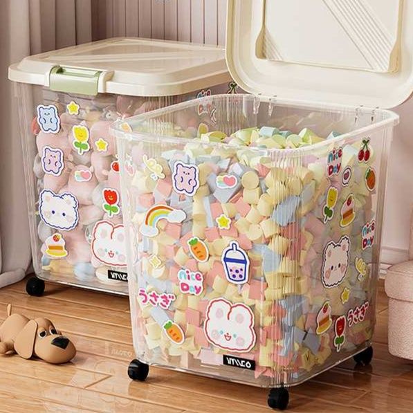 ランドリーバスケット 多機能収納ボックス キャスター付き