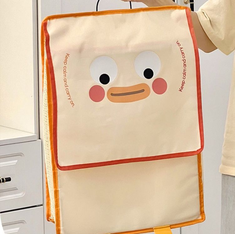 ランドリーバスケット 壁掛け式収納バッグ