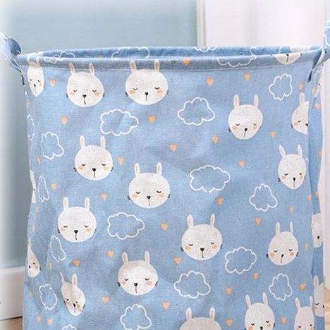 ランドリーバスケット 恐竜柄 収納バスケット おもちゃ入れ