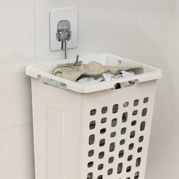 ランドリーバスケット 壁掛け洗濯かご 強力粘着式