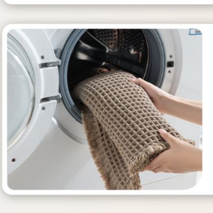 足触り抜群ワッフル織りバスマット