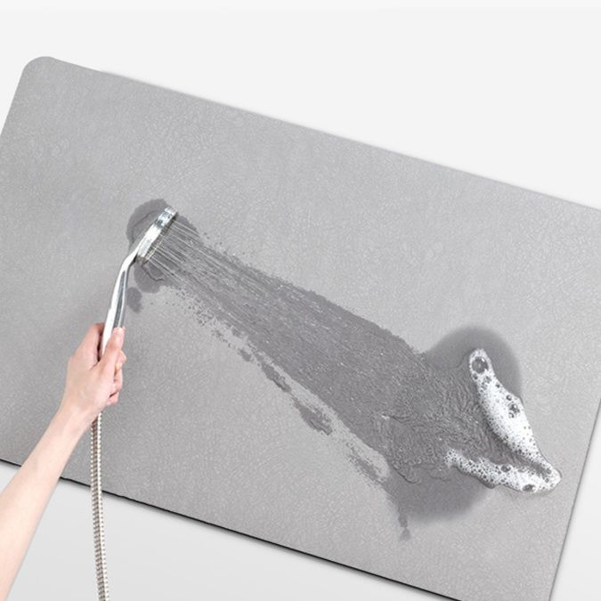 瞬間吸水珪藻土バスマット速乾薄型