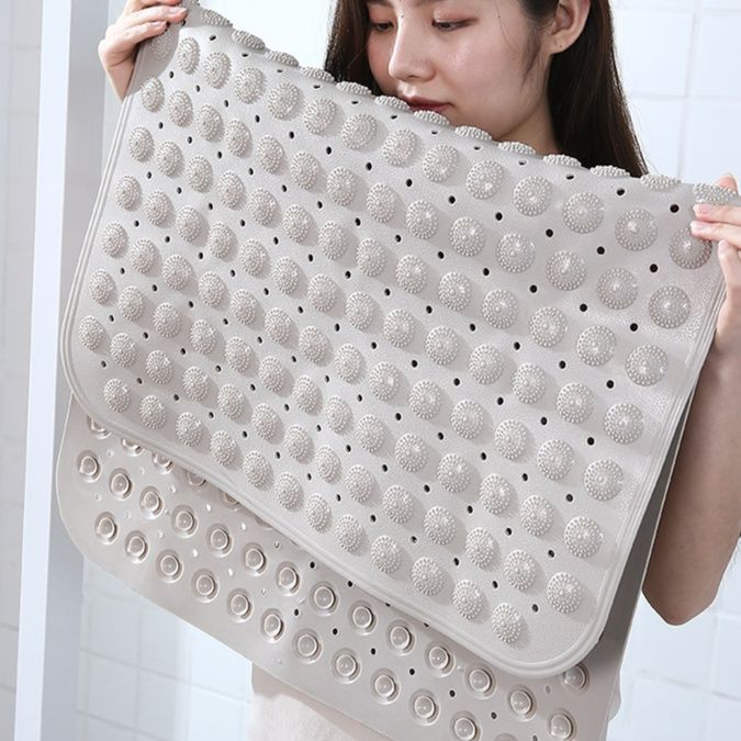 安全凸凹マッサージ浴室バスマット ポリエステル