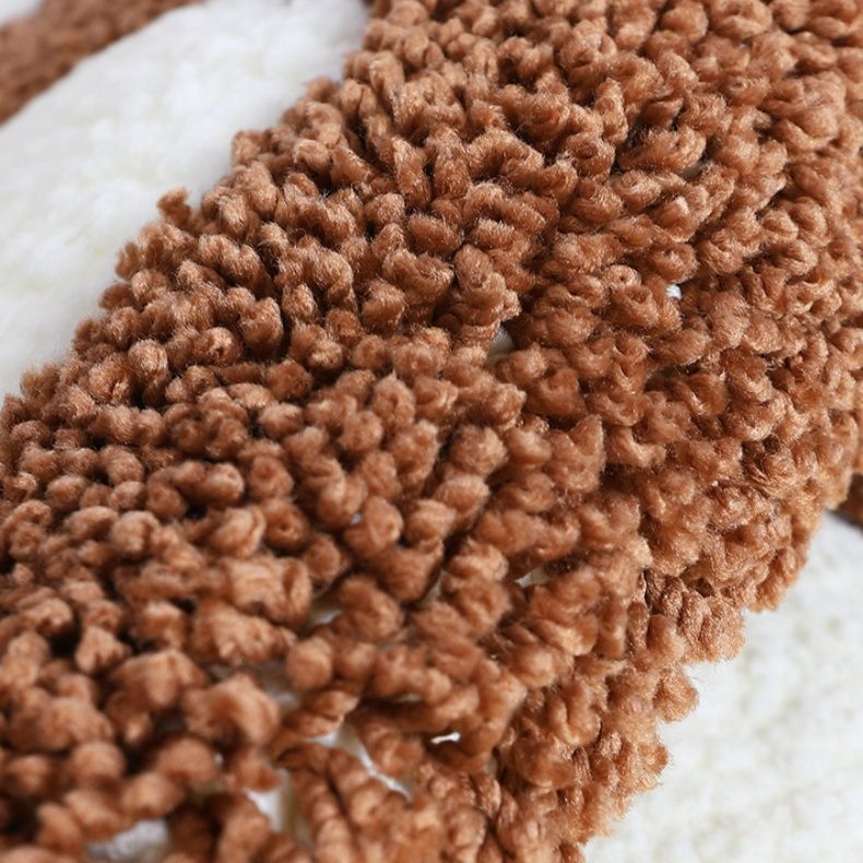 バスマット 可愛い肉球デザインのふわふわ　タオル地