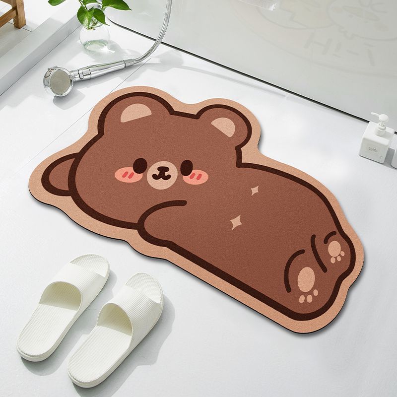 バスマット おやすみねこ珪藻土バスマット