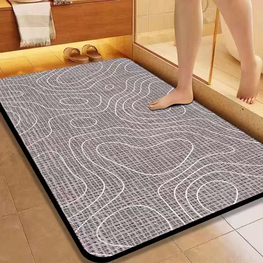 バスマット 足元アート 吸水マット