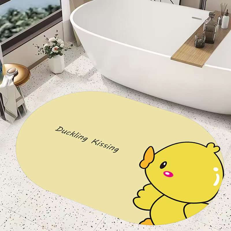 バスマット  可愛い動物柄の吸水マット