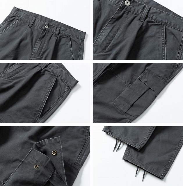 ベージュパンツ 男女兼用 ワーク風ベージュカーゴパンツ 春秋新作