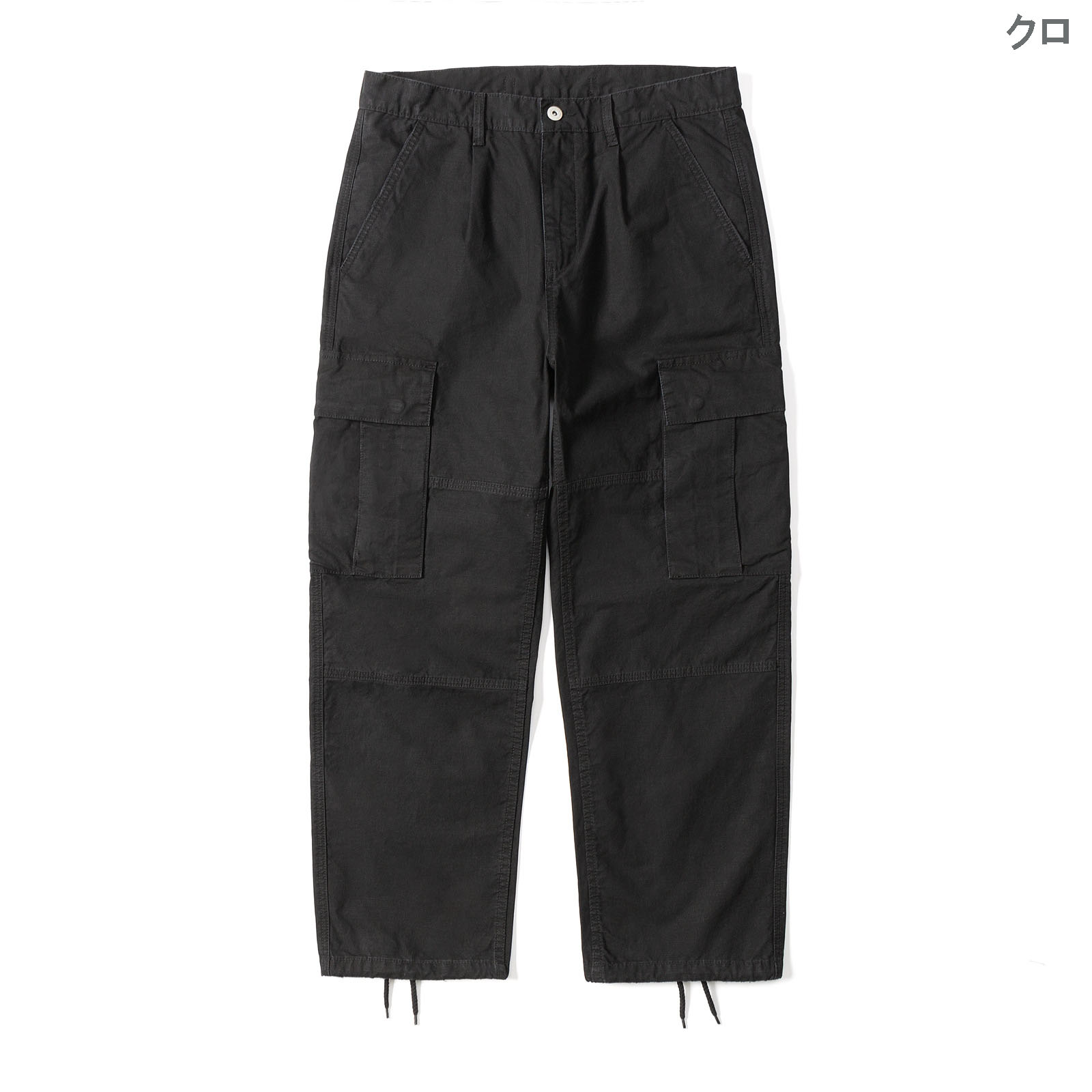 ベージュパンツ 男女兼用 ワーク風ベージュカーゴパンツ 春秋新作