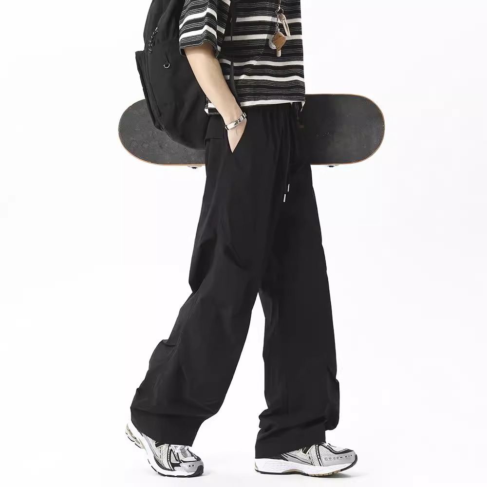 ベージュパンツ ベージュパンツ リラックスワイドチノパン