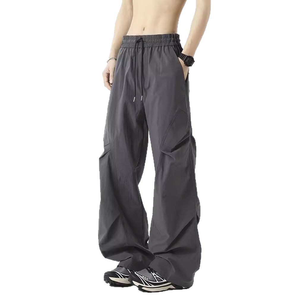 ベージュパンツ ベージュパンツ リラックスワイドチノパン