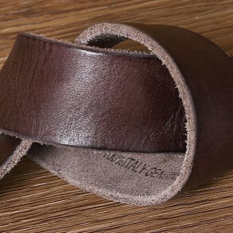 メンズベルト 本格派牛革製シンプルデザインベルト