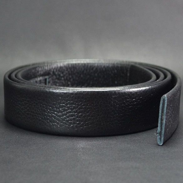 メンズベルト 型押し牛革自動式バックル紳士用ベルト