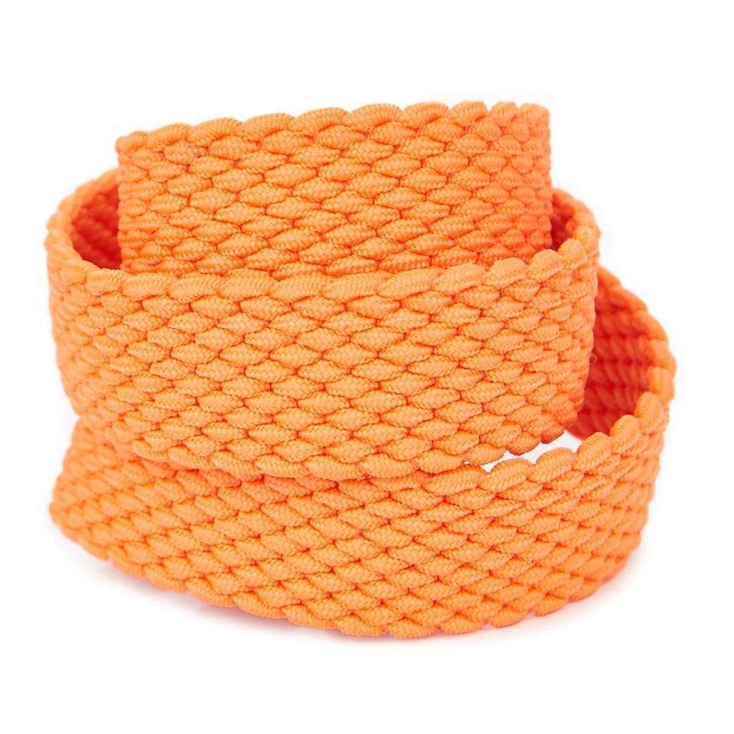 メンズベルト 編み込みメッシュベルト樹脂バックル付き