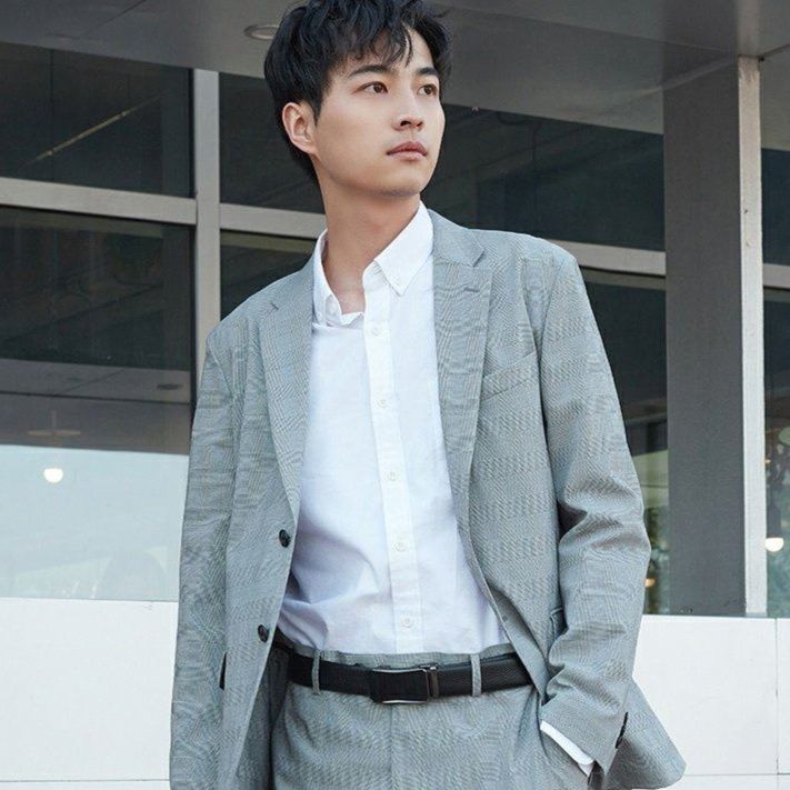 メンズベルト 本革型押しスライドバックル付きビジネスベルト