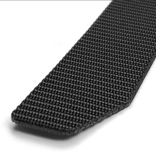 メンズベルト 伸縮性抜群ナイロン編み込みベルト