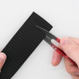 メンズベルト 伸縮性抜群ナイロン編み込みベルト