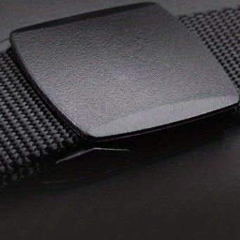 メンズベルト メッシュ編み込み自動バックル調整式ベルト