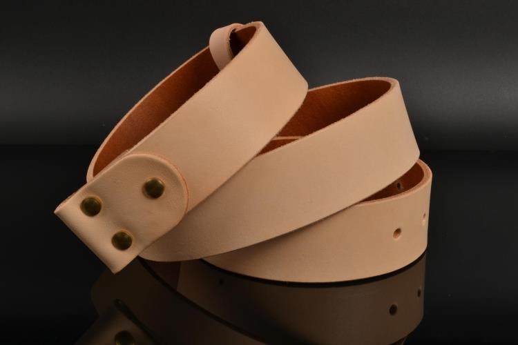 メンズベルト 本革一枚仕立てバックル交換式ベルト帯