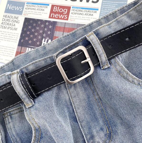 メンズベルト メンズゴム製カジュアルベルト黒