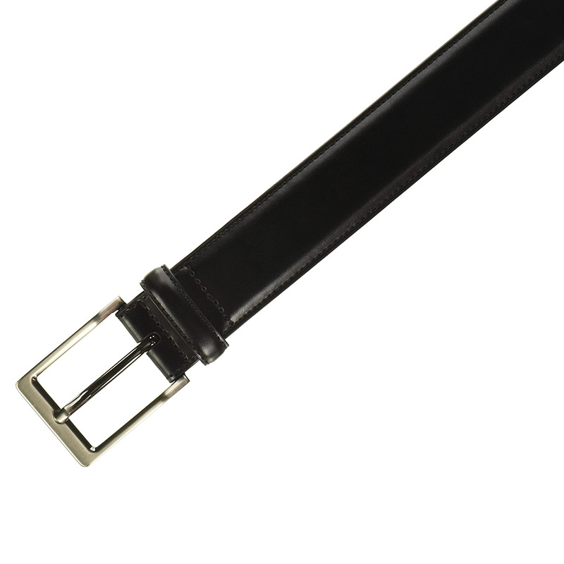 メンズベルト 本革仕立て上質縫製メンズドレスベルト
