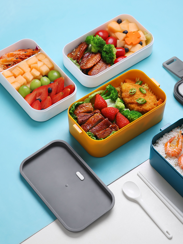 スタッキング式二段弁当箱