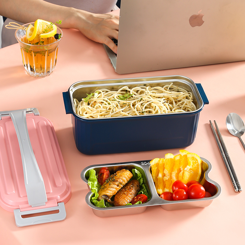 二段式ステンレス保温弁当箱
