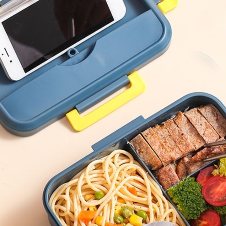 弁当箱 電子レンジ対応多機能携帯弁当箱