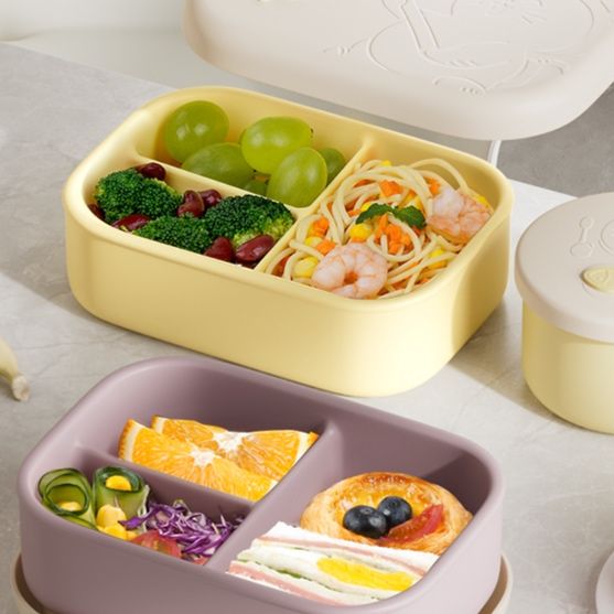 多層式仕切り付き縦型弁当箱