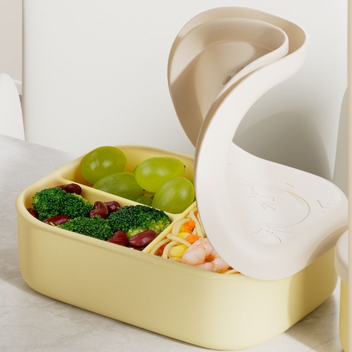 多層式仕切り付き縦型弁当箱