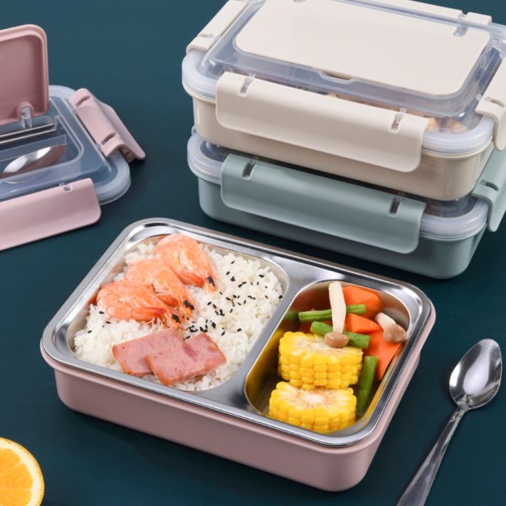 仕切り付き保温弁当箱