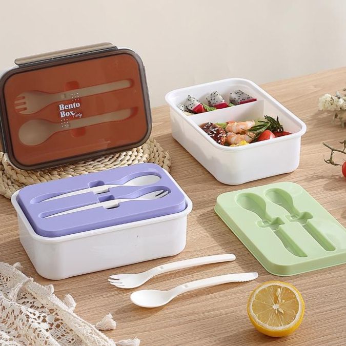 スプーン・フォーク一体型弁当箱