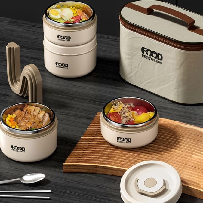 ステンレス保温弁当箱セット