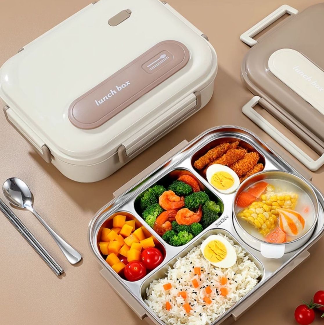 汁物付き保温弁当箱