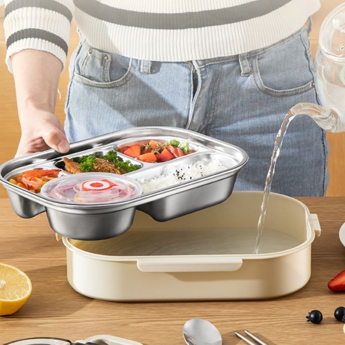 汁物付き保温弁当箱