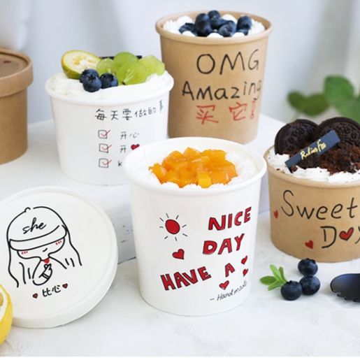 円形使い捨て容器