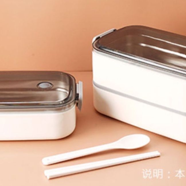 密閉式二段弁当箱