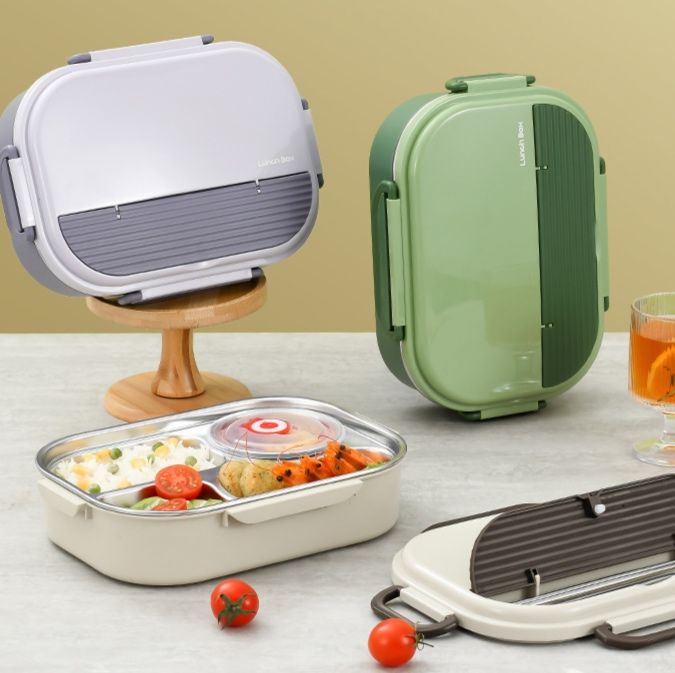 保温仕切り付きお弁当箱