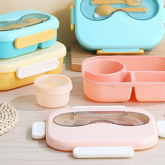 多機能仕切り付きレンジ対応弁当箱セット