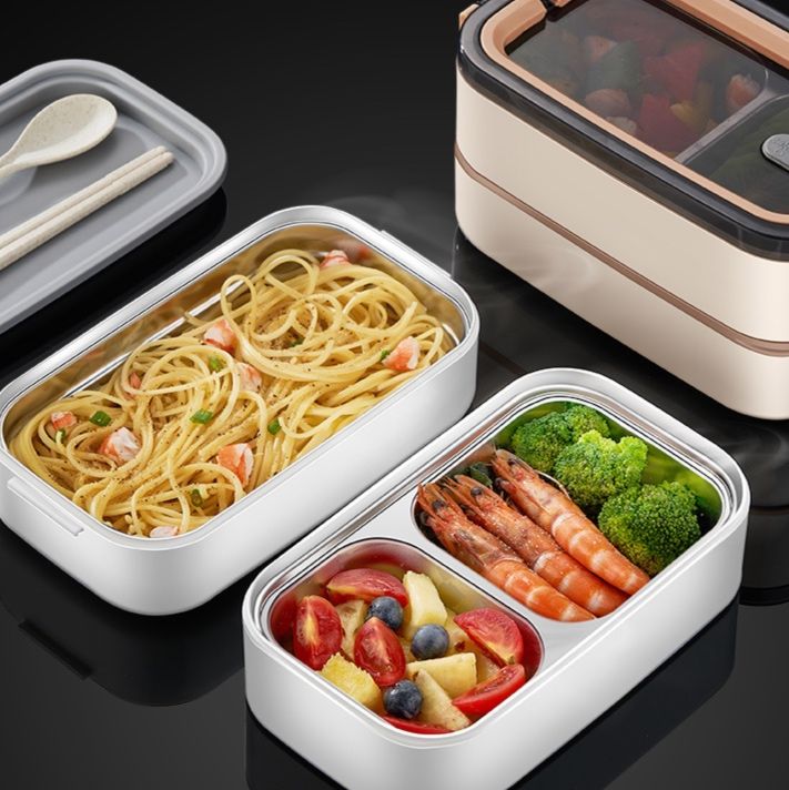 多層式ステンレス保温弁当箱セット