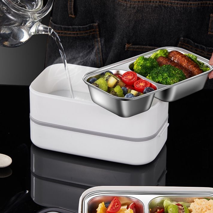 多層式ステンレス保温弁当箱セット
