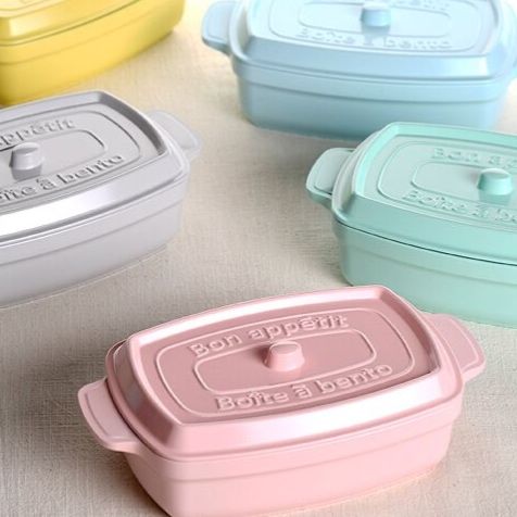 長方形密閉式レンジ対応弁当箱