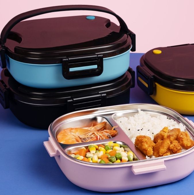 保温機能付きランチ容器