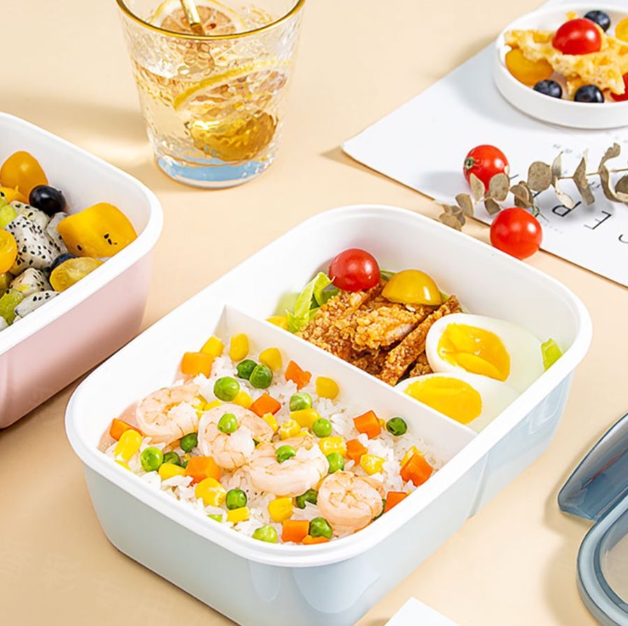 仕切り付き密閉レンジ対応弁当箱
