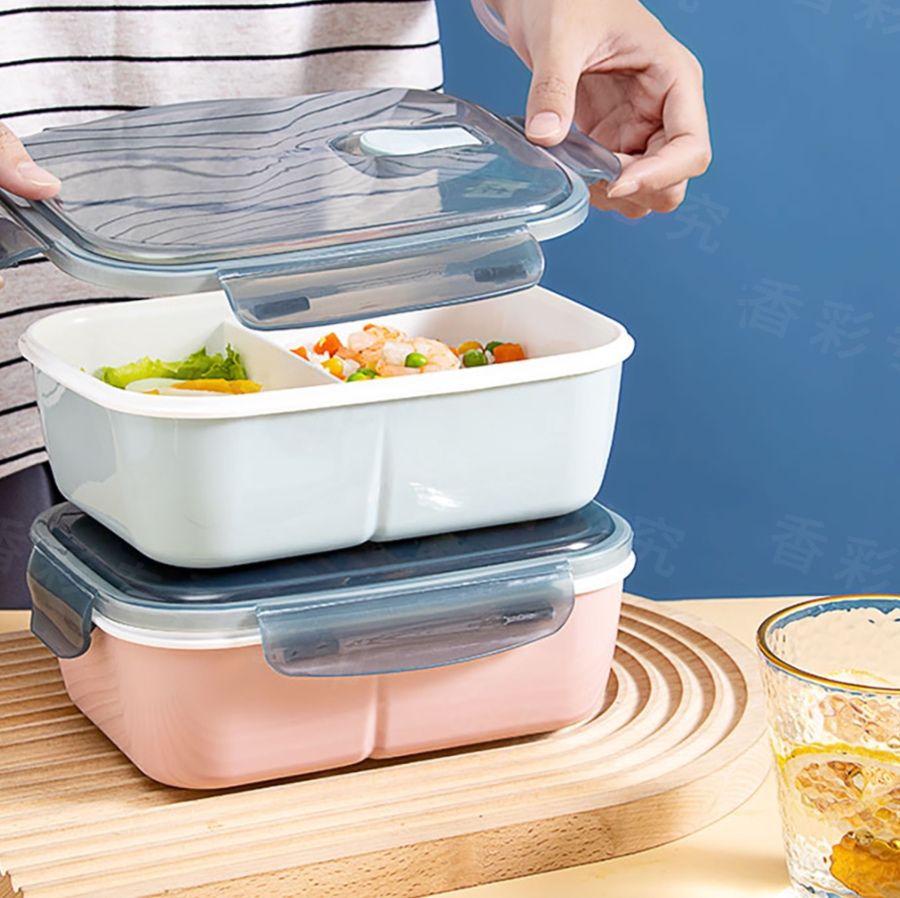 仕切り付き密閉レンジ対応弁当箱