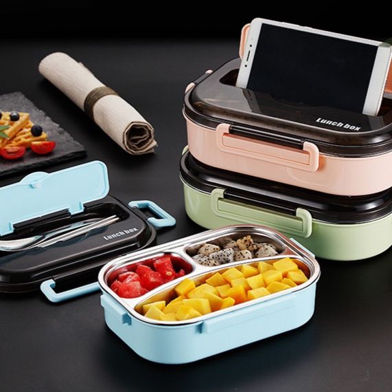 ステンレス保温弁当箱セット