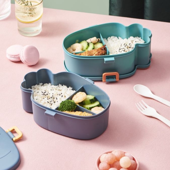 仕切り付き縦型弁当箱