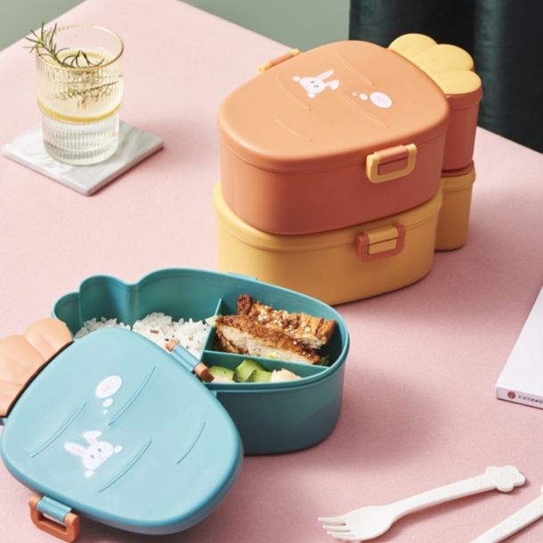 仕切り付き縦型弁当箱