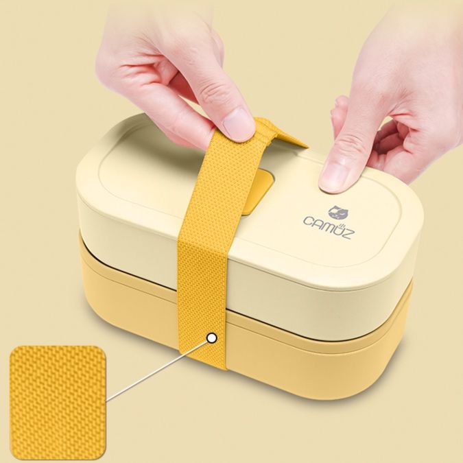 電子レンジ対応２段式お弁当箱