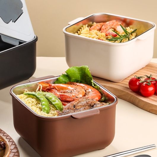 排気孔付き多機能保温弁当箱